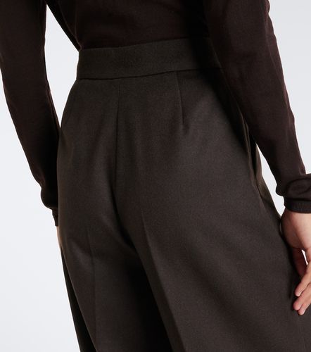 Pantalon ample en poil de chameau - Max Mara - Modalova