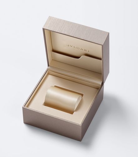 Montre Serpenti Tubogas acier inoxydable à ornements - Bvlgari - Modalova
