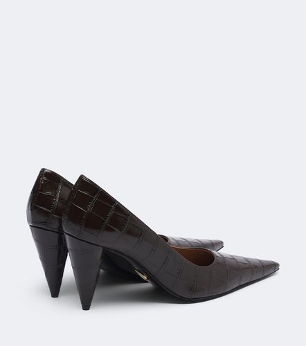 Escarpins embossés façon croco - Stella McCartney - Modalova