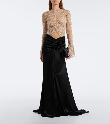 Robe longue à ornements - Georges Hobeika - Modalova