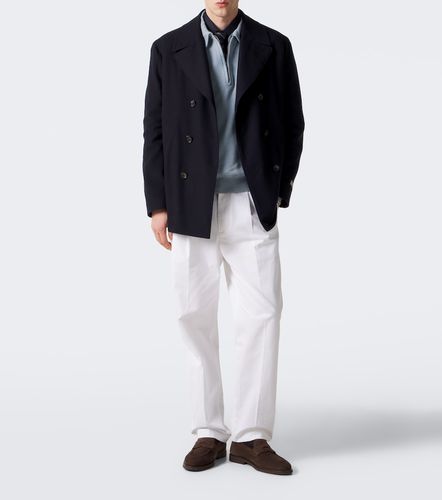 Polo en coton et cachemire - Ralph Lauren Purple Label - Modalova