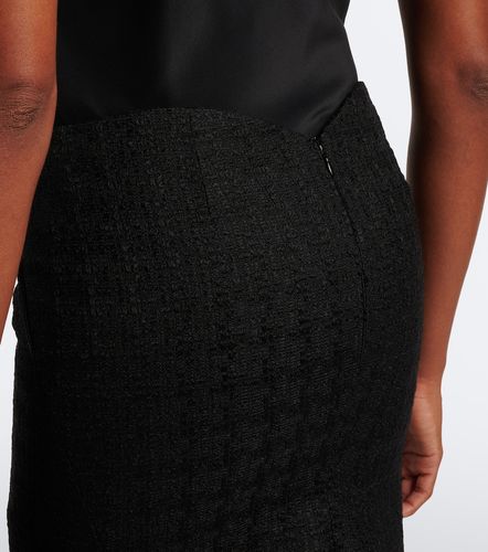 Jupe crayon en tweed de laine et mohair - McQueen - Modalova