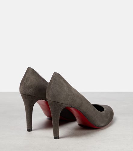 Escarpins Pumppie 85 en daim - Christian Louboutin - Modalova