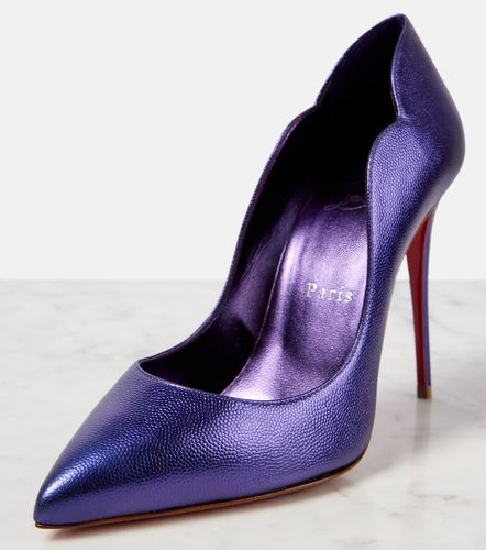 Escarpins Hot Chick 100 en cuir métallisé - Christian Louboutin - Modalova