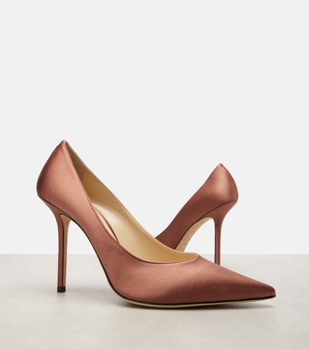 Escarpins Love 100 en satin - Jimmy Choo - Modalova