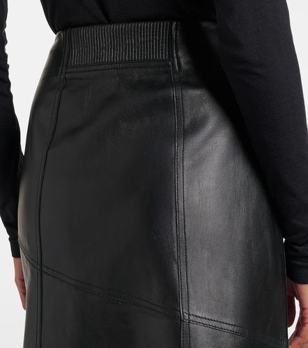 Jupe crayon en cuir - Victoria Beckham - Modalova
