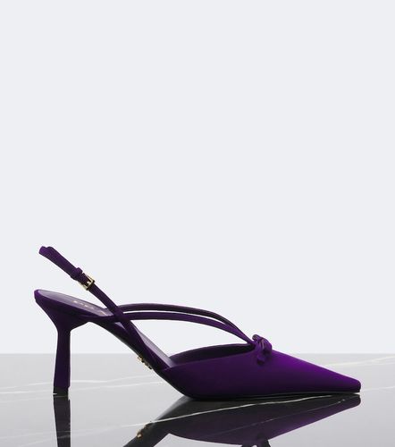 Prada Escarpins slingback en daim - Prada - Modalova