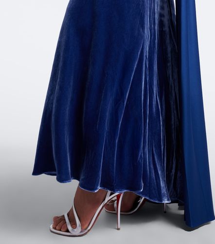 Robe longue Mariselle en velours - Simkhai - Modalova