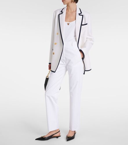 Pantalon slim en coton - Valentino Garavani - Modalova