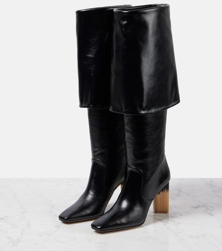 Chloé Bottes Georgia 90 en cuir - Chloe - Modalova