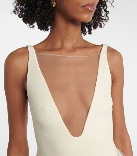 David Koma Robe longue asymétrique - David Koma - Modalova