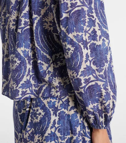Blouse Brea imprimée en coton mélangé - Ulla Johnson - Modalova
