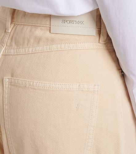 Jean ample Siamese à taille haute en denim - Sportmax - Modalova