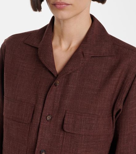 Chemise Ida en laine, soie et lin - Loro Piana - Modalova