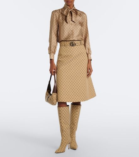 Gucci Bottes Bombshell en toile GG - Gucci - Modalova