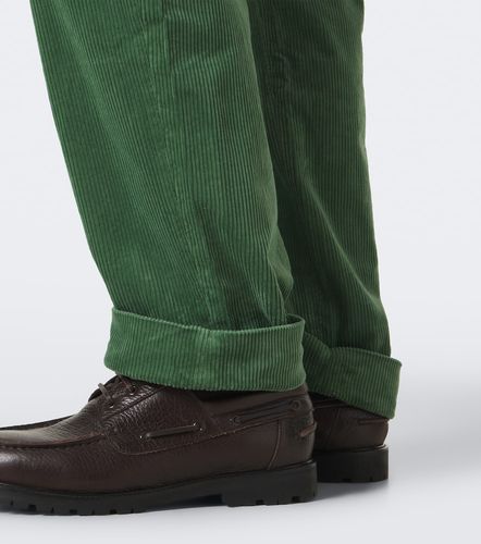 Pantalon droit en coton à broderies - Polo Ralph Lauren - Modalova
