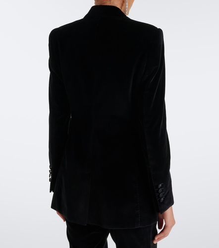 Veste de smoking en coton et soie mélangés - Dolce&Gabbana - Modalova