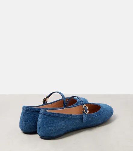 Ballerines Carla en denim - Gianvito Rossi - Modalova