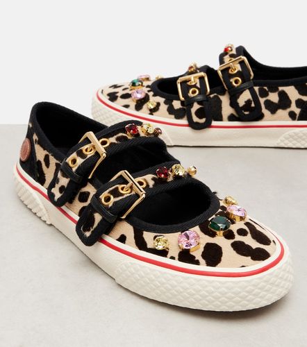 Baskets Dollyboard en cuir façon poulain - Valentino Garavani - Modalova