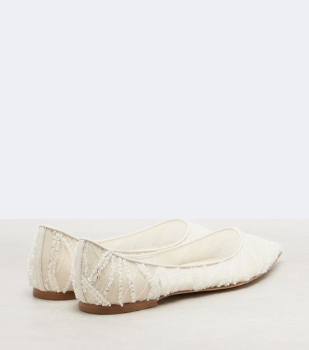 Ballerines Love en mesh à ornements - Jimmy Choo - Modalova