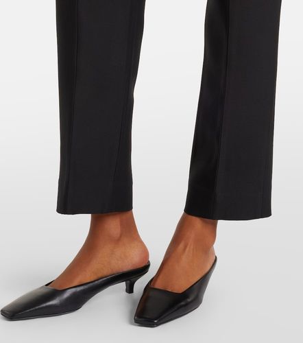 Pantalon slim en laine et soie - Toteme - Modalova