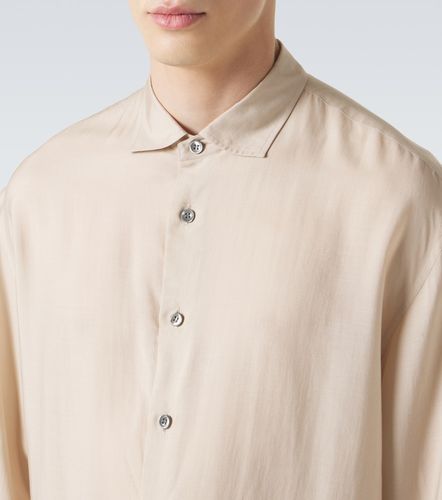 Chemise Archivio en satin - Giorgio Armani - Modalova