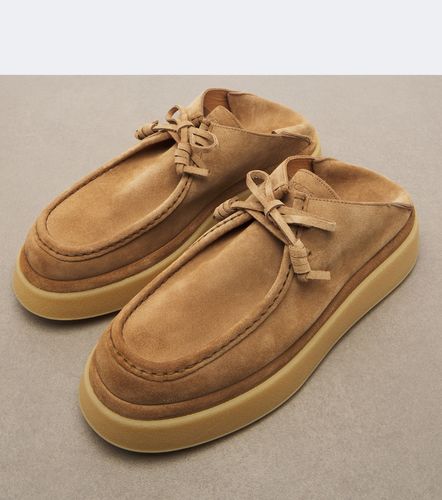 Mules compensée Gommino® en daim - Tod's - Modalova