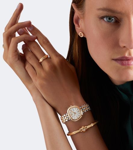 Montre Sixtie en or rose 18 ct et acier inoxydable - Piaget - Modalova