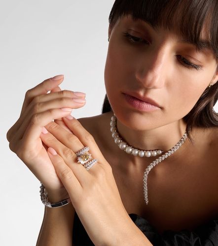 Bague Reign Supreme en or blanc 18 ct et diamants - Yeprem - Modalova