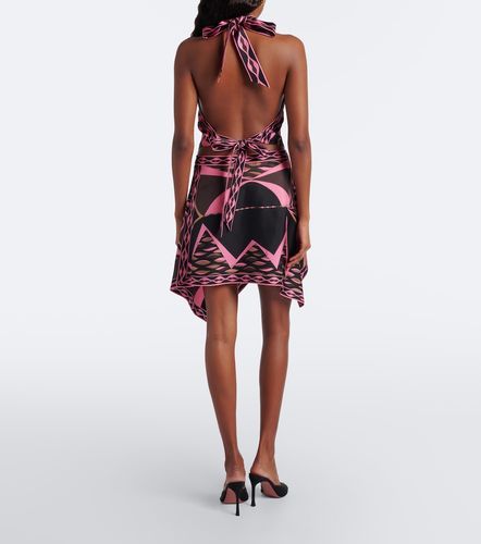 Mini-jupe asymétrique Dune en soie - Pucci - Modalova