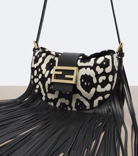 Sac Croissant en cuir façon poulain - Fendi - Modalova