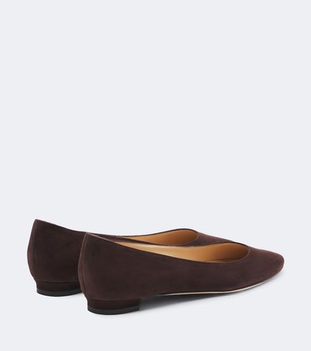 Ballerines Lanza BB en daim - Manolo Blahnik - Modalova