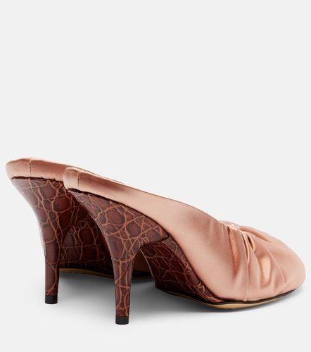 Dries Van Noten Mules 90 en satin - Dries Van Noten - Modalova