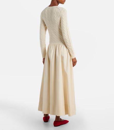 Robe longue en coton et laine mélangés - Polo Ralph Lauren - Modalova