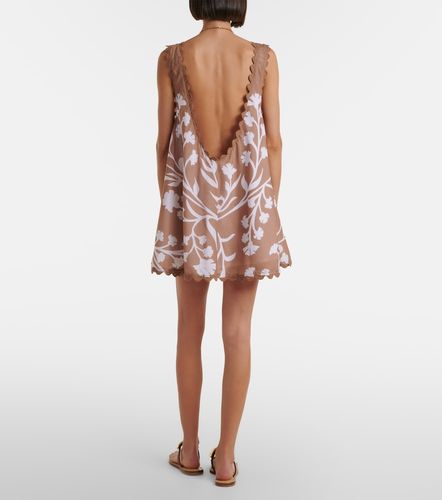 Juliet Dunn Robe en coton à fleurs - Juliet Dunn - Modalova