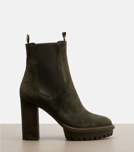 Bottines à plateforme Barry en daim - Gianvito Rossi - Modalova
