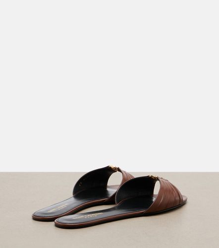 Mules Babylone en cuir - Saint Laurent - Modalova