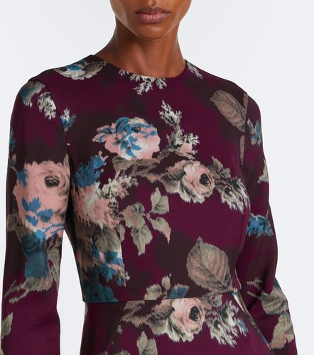 Erdem Robe midi en cady à fleurs - Erdem - Modalova