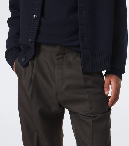 Pantalon droit en laine vierge - Incotex - Modalova