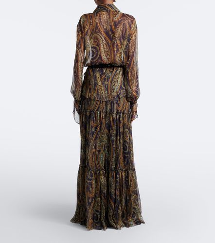 Etro Jupe longue en soie mélangée - Etro - Modalova