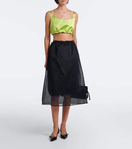 Prada Top court en soie - Prada - Modalova