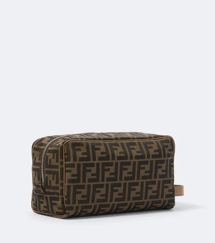 Trousse de toilette FF Zucca Small - Fendi - Modalova