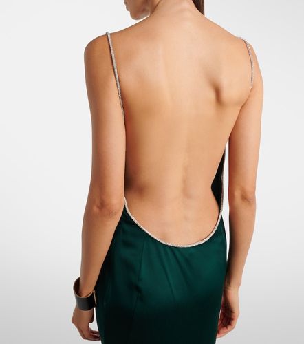 Robe nuisette en satin à cristaux - Tom Ford - Modalova