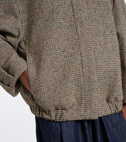 Veste bomber à carreaux - Dries Van Noten - Modalova