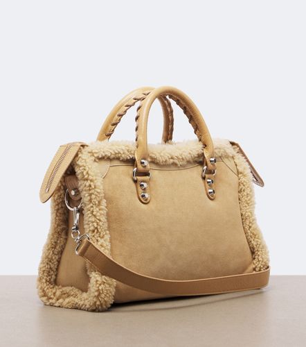 Sac Le City Small en daim - Balenciaga - Modalova