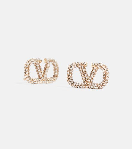 Boucles d'oreilles VLOGO à ornements - Valentino Garavani - Modalova