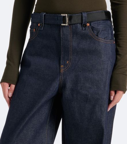 Sacai Jean wide à ceinture - Sacai - Modalova