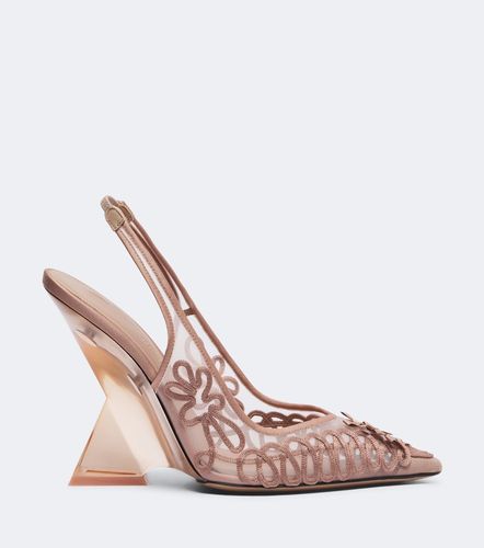 Escarpins slingback Cheope à broderies - The Attico - Modalova