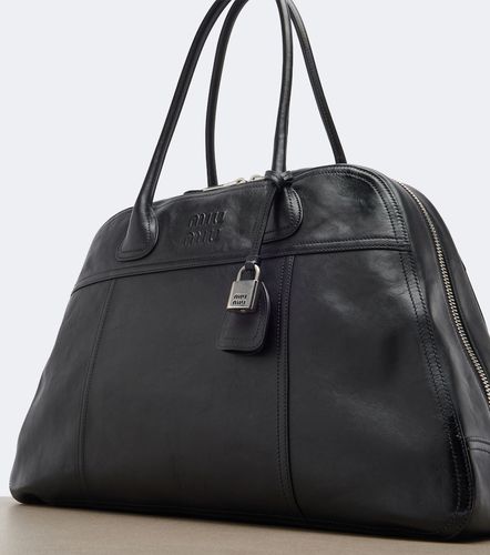 Miu Miu Sac bowling Vivant en cuir - Miu Miu - Modalova