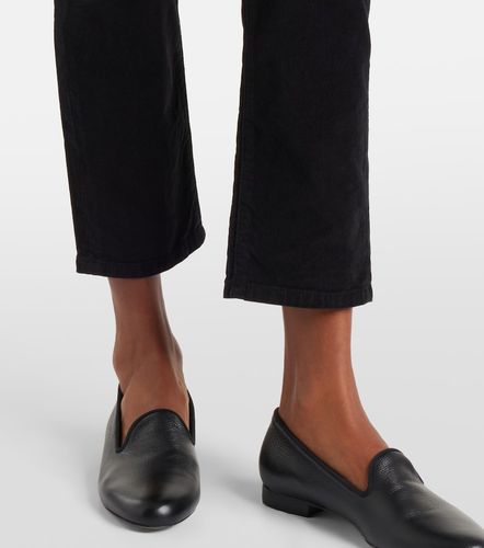 Jean slim Ex Boyfriend à taille mi-haute en velours côtelé - AG Jeans - Modalova